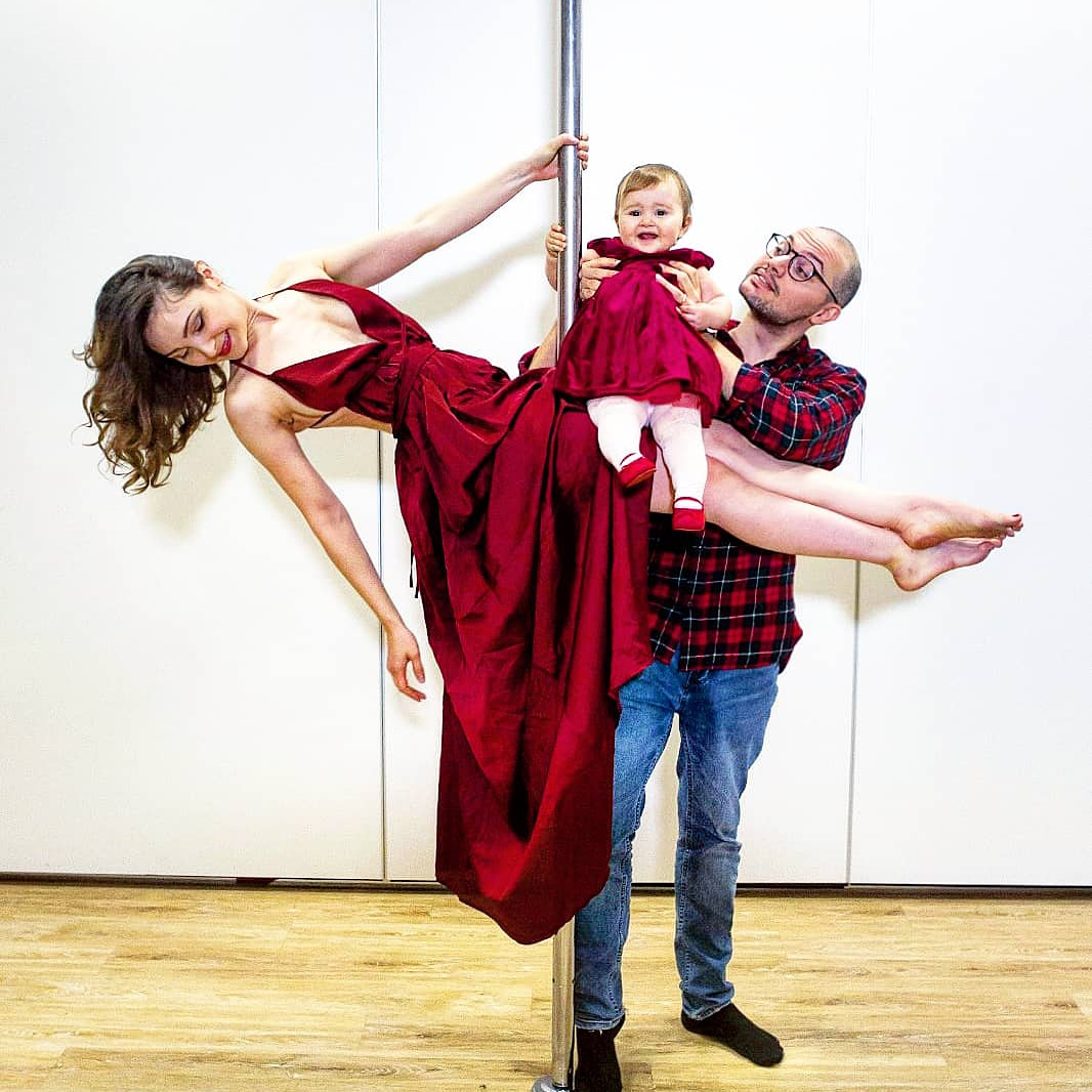 family pole dance